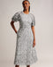 AYYAH-Dresses-Garden party? Meet AYYAH. This timeless midi's short puff sleeves add a playful touch to its silhouette, while the intricate lace detailing exudes sophistication. Midi dress Fit and flare Short puff sleeves Floral lace Ladder lace inserts Crew neck Zip fastening- Ted Baker Romania